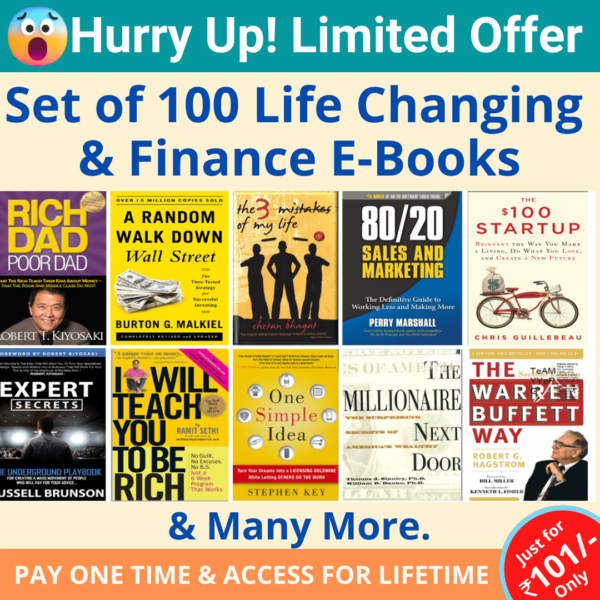 Set of 100 Life Changing E-Books