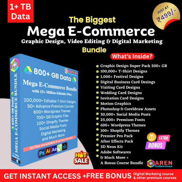 Mega E-Com Bundle Pack-INR