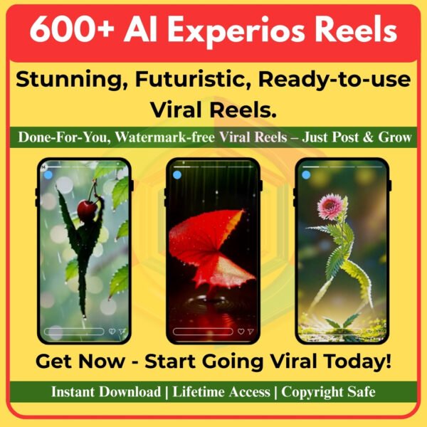 600+ AI Experios Reels